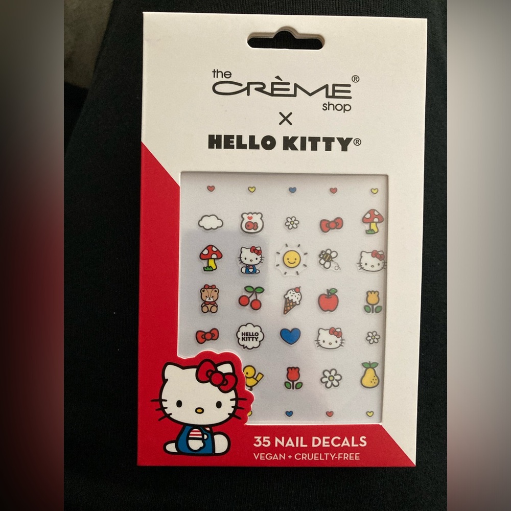 The Creme Shop and Hello Kitty Nail Decals